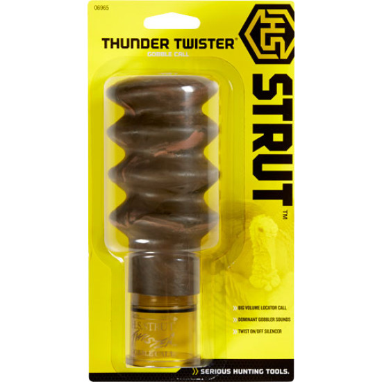 HS Strut Turkey Locator Call Thunder Twister Gobble, HS-STR-06965, 021291069651