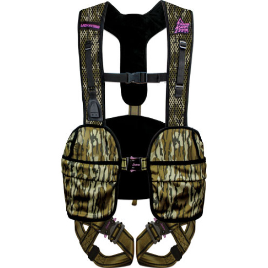 HSS Safety Harness New Lady Hybrid Womens 175-250Lbs Mo-Bl, LADY-M-M/L, 642014691326