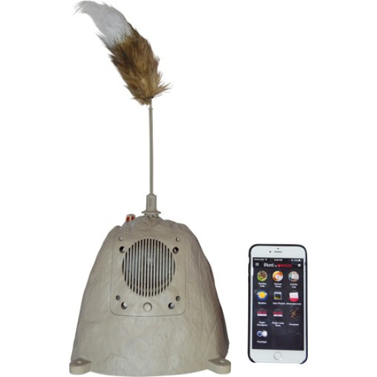 Ihunt Bluetooth Predator Decoy & Caller W/Ihunt App By Ruger, EDIHWAG, 751710507623