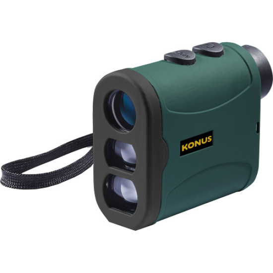 Konus Rangefinder Evo 1200 6X25 Hunt/Golf Function Green, 7317, 698156073179