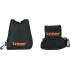 Lyman Crosshair Shooting Bag Combo Front & Rear Black Nylon