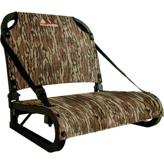 Millennium Field Pro Turkey Seat Mo Bottomland W/Backrest, TU-03-00, 850002711424