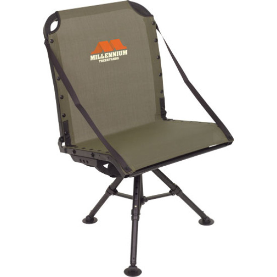 Millennium Ground Blind Chair W/ Packable Leveling Legs, G10000, 853421001657