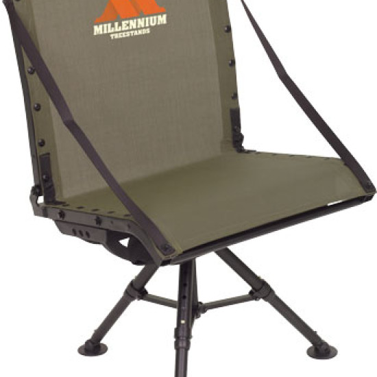 Millennium Ground Blind Chair W/ Packable Leveling Legs, G10000, 853421001657