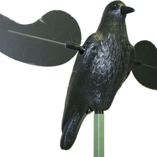 Mojo Crow Spinning Wing Decoy W/ Built In On/Off Times, HW2402, 816740002743