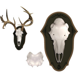 Mountain Mike'S Black Forest Deer Plaque Kit