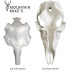 Mountain Mike'S Deer Skull Master Univ Kit 3"-5" Antlers