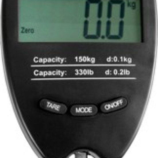 Muddy 330Lb Digital Scale Measures In Lbs/Kilos/Stones, GSD330, 097973090244