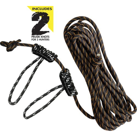 Muddy Life-Line 30' W/ Double Rope Loops Reflective Rope, MSA500, 813094021444