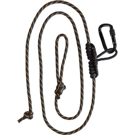 Muddy Safety Harness Lineman'S Rope W/Carabiner & Prusik Knot, MSA070, 813094021437