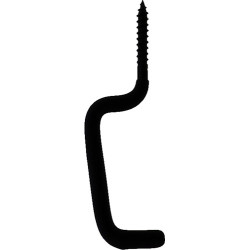 Muddy Screw In Accessory Hook Rubber Coated Steel Hook