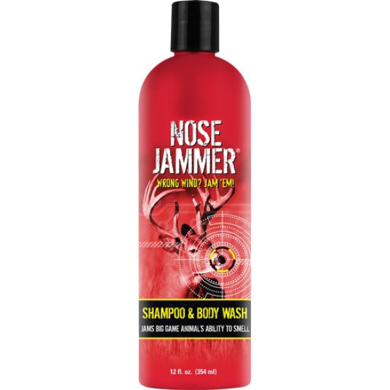 Nose Jammer Shampoo And Body Wash 12 Ounces Squeeze Bottle, 3083, 851651003083