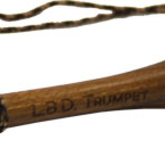 Pittman Game Calls Blk Walnut Trumpet Locator Turkey Call, P416, 878241003049