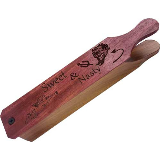 Pittman Game Calls Box Call Sweet N Nasty Double Sided, 406, 747176104063