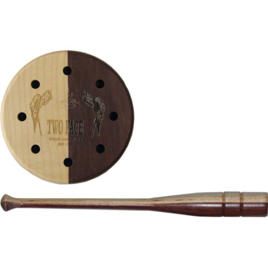 Pittman Game Calls Two Face Aluminium Pot Turkey Call, P311, 878241006255