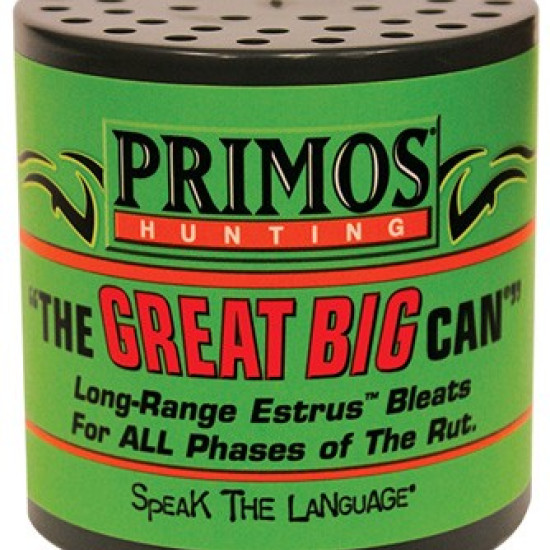 Primos Deer Call Can Style The Great Big Can, 738, 010135007386