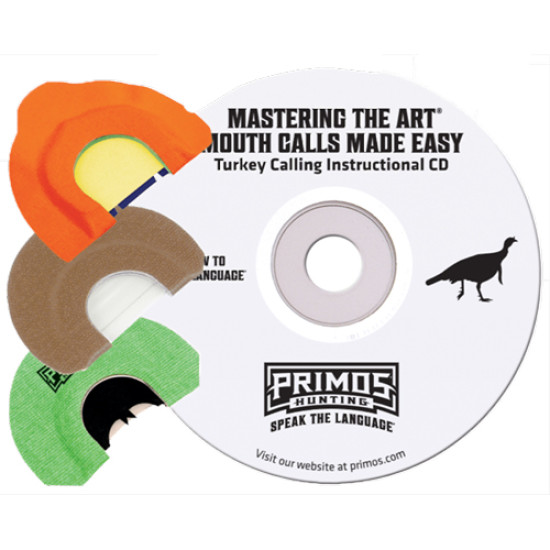 Primos Turkey Call Diaphragm Pack Mta W/Instructional Cd, PS1242, 010135012434