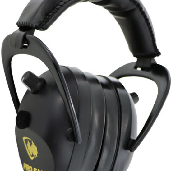 Pro Ears Gold Ii 26 Ear Muff Electronic W/Padded Base Blk, PEG2SMB, 751710506664