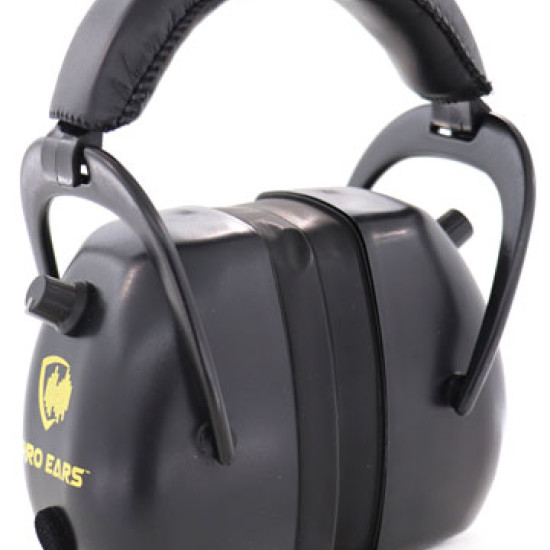 Pro Ears Gold Ii 30 Ear Muff Electronic W/Padded Base Blk, PEG2RMB, 751710506633