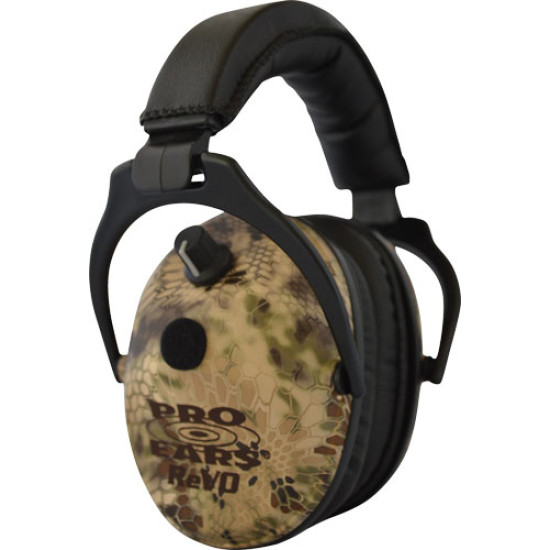 Pro Ears Revo Ear Muff Electronic Kryptek Highlander, ER300HI, 751710505414