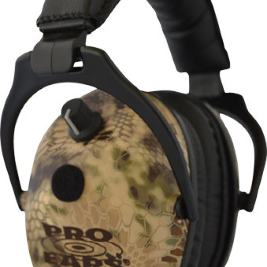 Pro Ears Revo Ear Muff Electronic Kryptek Highlander, ER300HI, 751710505414