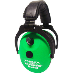 Pro Ears Revo Ear Muff Electronic Neon Green