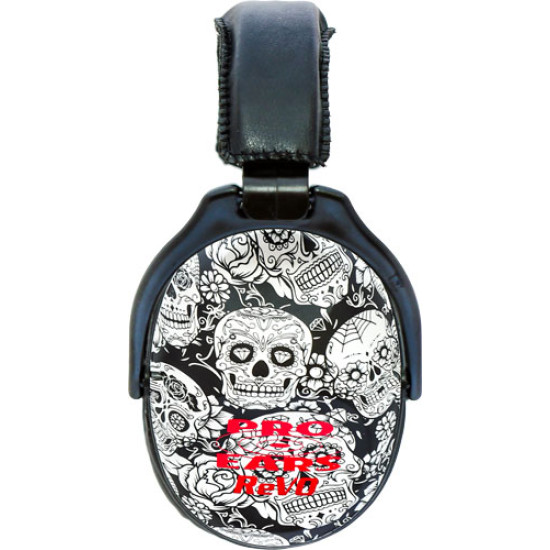 Pro Ears Revo Ear Muff Passive Skulls Pattern, PE26UY006, 751710502369