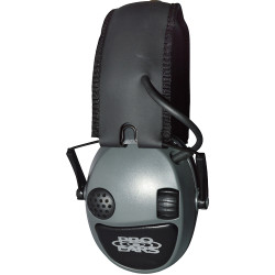 Pro Ears Silver 22 Ear Muff Electronic W/Padded Base Blk