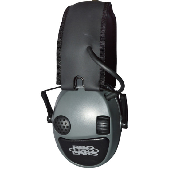 Pro Ears Silver 22 Ear Muff Electronic W/Padded Base Blk, PESILVER, 751710506619