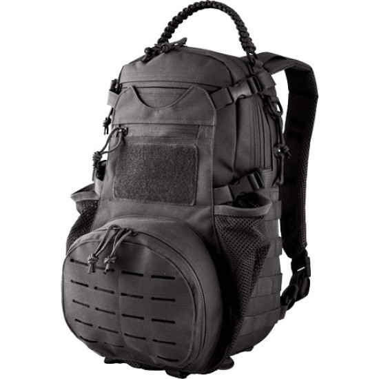 Red Rock Ambush Pack Black W/ Collapsilbe Mesh Gear Pockt, 80154BLK, 846637010353