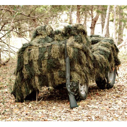 Red Rock Ghillie Blind 5'X12' Woodland Camouflage Netting