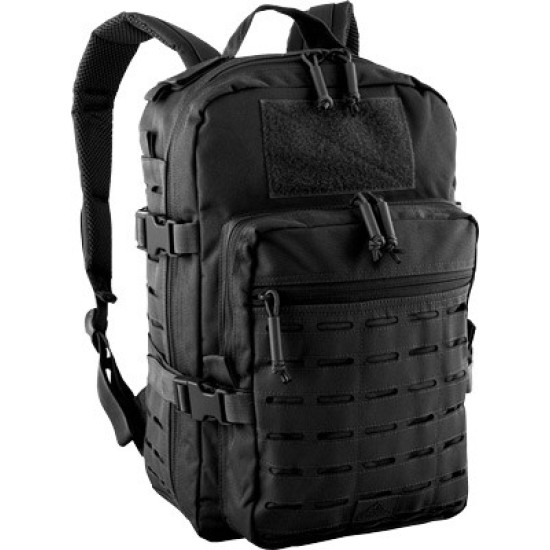 Red Rock Transporter Day Pack W/Laser-Cut Molle Webb Black, 80151BLK, 846637008701