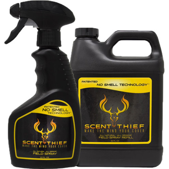 Scent Thief Field Spray Combo Pack 12Oz W/32Oz Refill, 1232COMBO, 865800000472