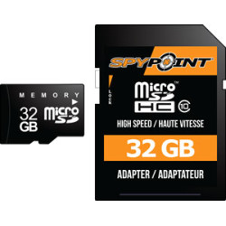 Spypoint Trail Cam 32Gb Micro/ Sd Card High Speed Class 10