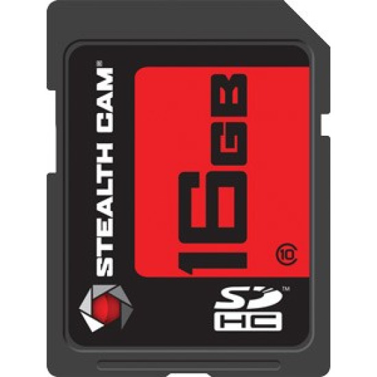 Stealth Cam Sdhc Memory Card 16Gb Super Speed Class 10, STC16GB, 813628086055