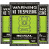 Tactacam Reveal No Trespassing Sign 3Pk