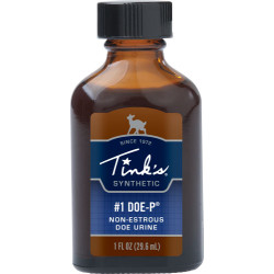 Tinks Deer Lure #1 Doe-P Non Estrus Synthetic 1Fl Oz Bottle