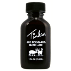 Tinks Deer Lure #69 Doe-In-Rut 1Fl Oz Squirt Top Bottle