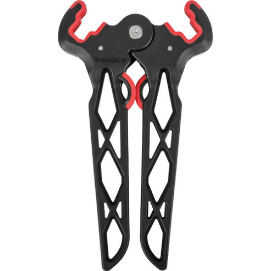 Truglo Bow Stand Bow-Jack 7.25" Black/Red, TG395BR, 788130021606