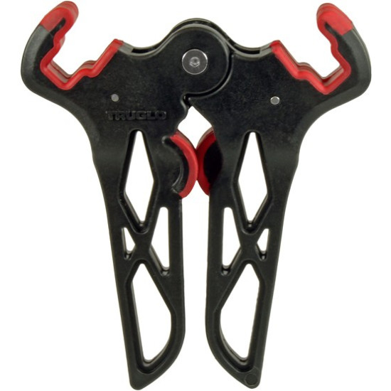 Truglo Mini Bow Stand Bow-Jack 5.8" Black/Red, TG393BR, 788130023679