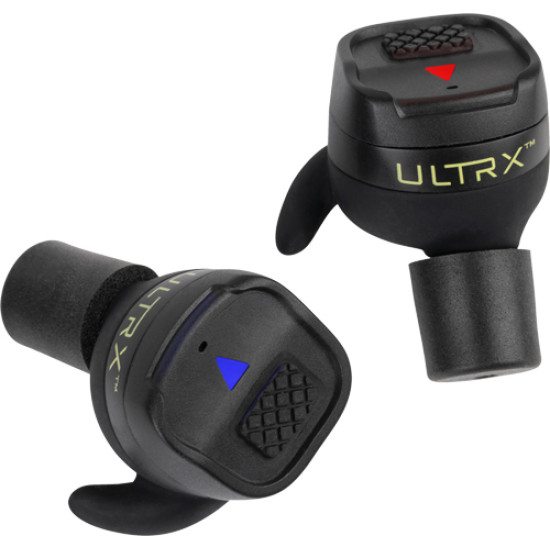 Ultrx Bionic Fuse Bluetooth Earbuds Gray W/ Charging Case, 4111, 026509076988