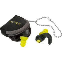 Ultrx Shift Adjustable Protection Ear Plugs Grey/Yell