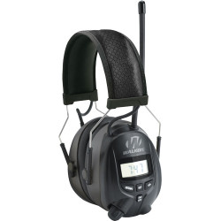 Walkers Muff With Am/Fm Radio & Phone Connection 25Db Black