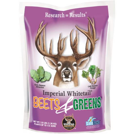 Whitetail Institute Beets And Greens 1/2 Acre 3Lbs Fall, BG3, 789976950037