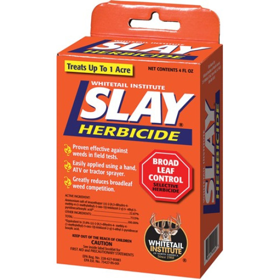 Whitetail Institute Herbicide Slay Broadleaf 4Oz 1Acre, SH4OZ, 789976900049