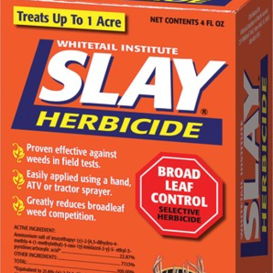 Whitetail Institute Herbicide Slay Broadleaf 4Oz 1Acre, SH4OZ, 789976900049