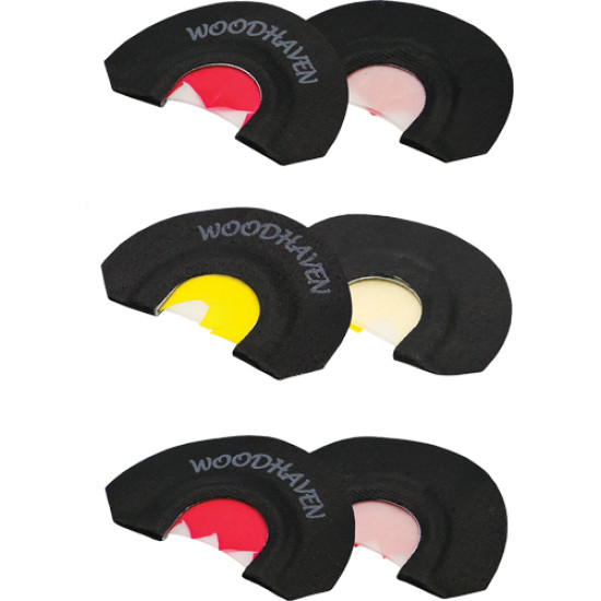 Woodhaven Custom Calls Pure Turkey 3-Pack Mouth Calls, WH510, 854627005104