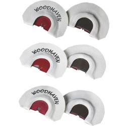 Woodhaven Custom Calls The Red Zone 3-Pack Mouth Calls