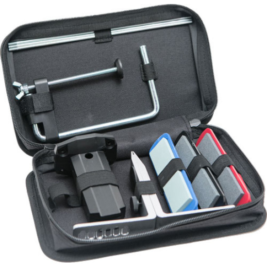 Accusharp 3-Stone Precision Knife Sharpening Kit W/Case, 060C, 015896000607