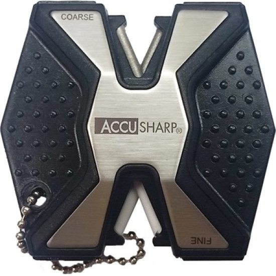 Accusharp Diamond Pro 2-Step Knife Sharpener Diamond/Cerami, 17, 015896000171